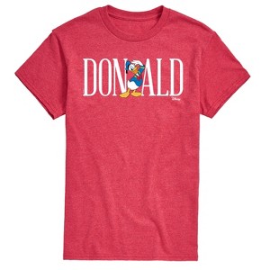 Men's - Disney - Simple Donald Font Short Sleeve Graphic T-Shirt - 1 of 4