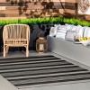 Nuloom Robin Multi Stripe Indoor/Outdoor Area Rug - 2 of 4