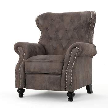 Walder Tufted Recliner - Christopher Knight Home