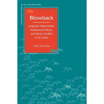 Blowback - (Contemporary Issues in Asia and the Pacific) by  Neil Devotta (Paperback)