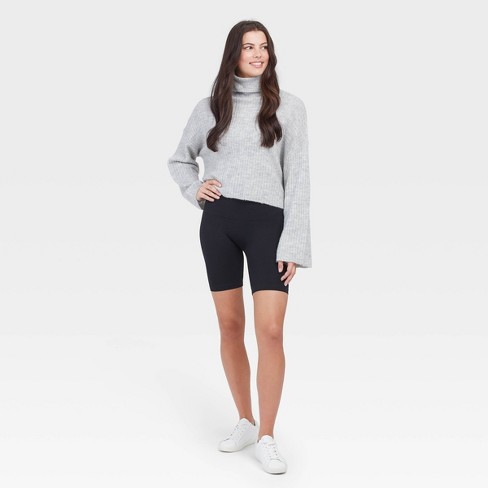 Assets By Spanx Women's Seamless Bike Shorts - Black M : Target