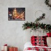 Lumabase Battery Operated Lighted Wall Art with Remote Control Gnome for the Holidays - 2 of 3