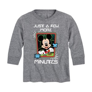Boys' - Disney - Just a Few More Minutes Long Sleeve Graphic T-Shirt - 1 of 4