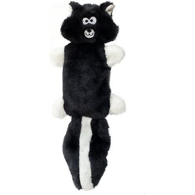 ZippyPaws - Zingy No Stuffing Durable Squeaky Plush Dog Toy - Skunk