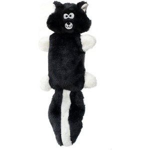 ZippyPaws - Zingy No Stuffing Durable Squeaky Plush Dog Toy - Skunk - 1 of 1