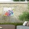 Trademark Fine Art -"Garden Rainbows" Outdoor Canvas - 4 of 4