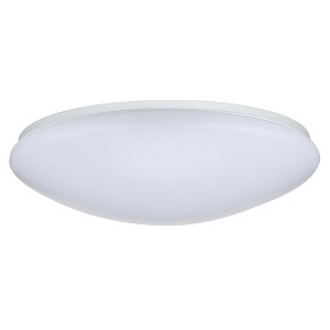 Nuvo Lighting 1 - Light Flush Mount in  White - 1 of 4