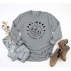 Simply Sage Market Women's Ski More Worry Less Long Sleeve Garment Dyed Graphic Tee - 2 of 2