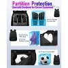 Generic Youth Soccer Bag, Soccer Backpack with Ball Compartment, Sports Equipment Training Bags - 4 of 4