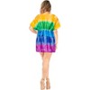 HAPPY BAY Women's Beachwear Summer Swim Beach Dress Cover Ups for Swimwear Women Short Flowy Swimsuit Coverups for Women Tops XL-XXL Multicolor Tie - 3 of 4