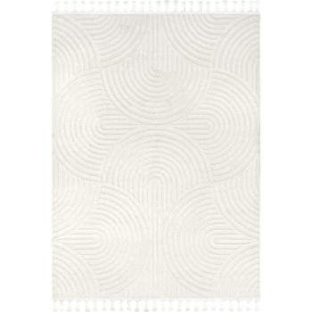 nuLOOM Reign Casual Striped Machine Washable Area Rug