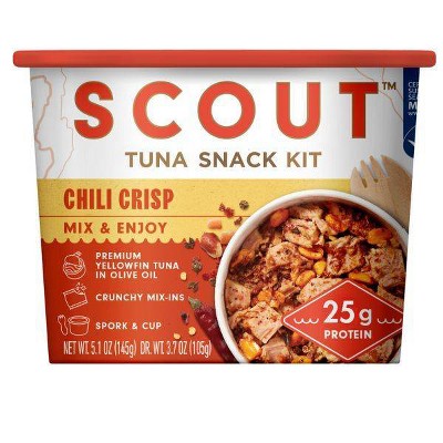 Scout Chili Crisp Tuna Snack Kit - 5.1oz