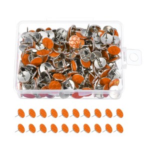 Unique Bargains Hiking Hunting Camping Trail Marking Glow Reflective Tacks 200 Pcs - 1 of 4