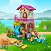 CUBIMANA 618Pcs Tree House Building Block Set, 3-Tier House Building Kit with Slide and Stickers for Kids Aged 6+ - 2 of 4