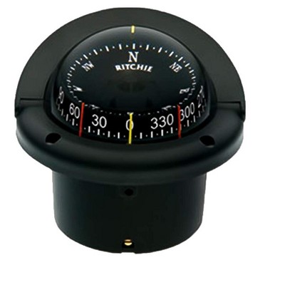 Ritchie Navigation HF743 Helmsman Compass, Flush Mount, 3.75" Combi, Boat Equipment