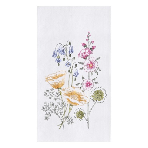 Martha Stewart 4-Pack Cotton Floral Any Occasion Kitchen Towel in the Kitchen  Towels department at