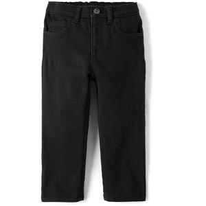 The Children's Place Toddler Boys Knit Straight Jeans - 1 of 3