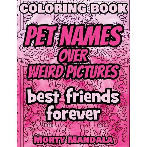 Download Coloring Book Pet Names Over Weird Pictures Painting Book For Smart Kids Or Stupid Adults By Morty Mandala Hardcover Target