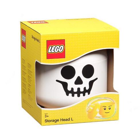 Lego Skeleton Storage Head White 1 Pc Target