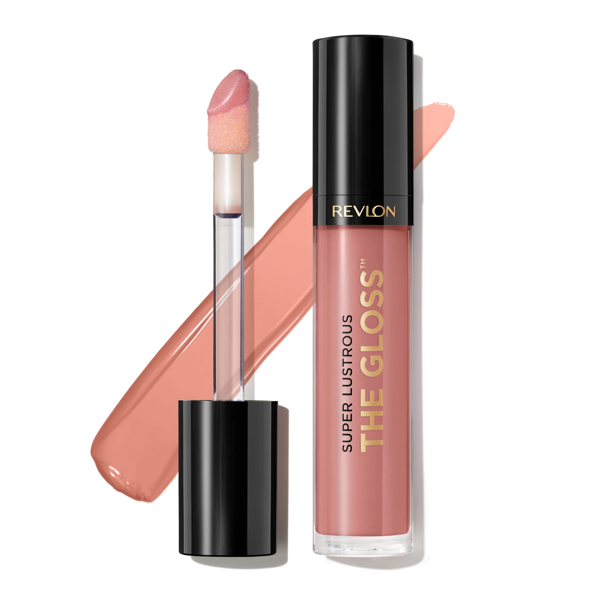 Revlon Super Lustrous Lip Gloss - Super  - 0.13 fl oz: Moisturizing, High Shine, Liquid Form, Paraben-Free