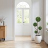 3.9FT Artificial Boxwood Topiary Tree, Spherical Faux Green Plant, Indoor/Outdoor, Easy Storage-- Frevyn - 4 of 4