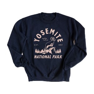Simply Sage Market Women's Graphic Sweatshirt Vintage Yosemite National Park - 1 of 2