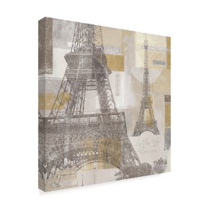Trademark Fine Art -Lisa Audit 'Eiffel Tower III' Canvas Art - 1 of 3