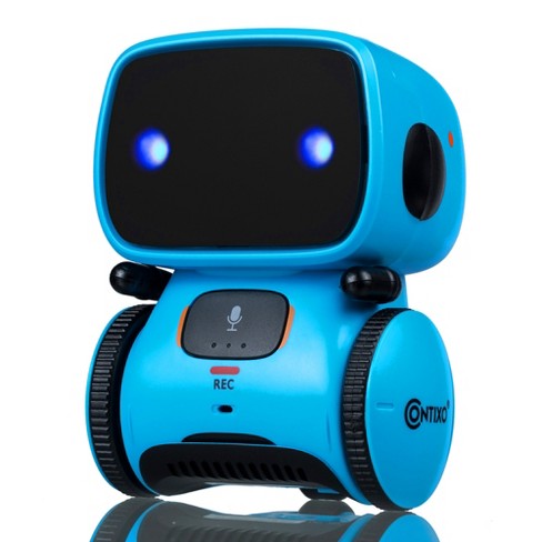 Skitterbot DESK PET USB Remote Controlled Robot BLUE Rechargeable