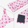 INSPIRE CHIC Men's Polka Dots Classic Pocket Square Tie Sets - 4 of 4