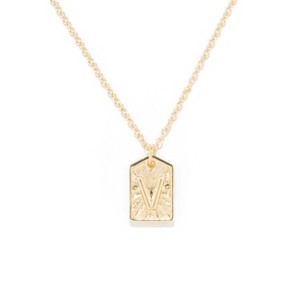 Soul Stack's Initial Here Pendant Necklaces - 1 of 2