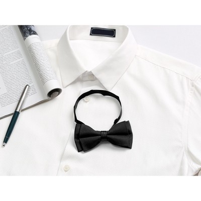 INSPIRE CHIC Men's Adjustable Solid Bow Tie - image 5