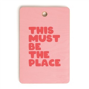 socoart This Must Be The Place II Cutting Board Rectangle - Deny Designs - 1 of 3