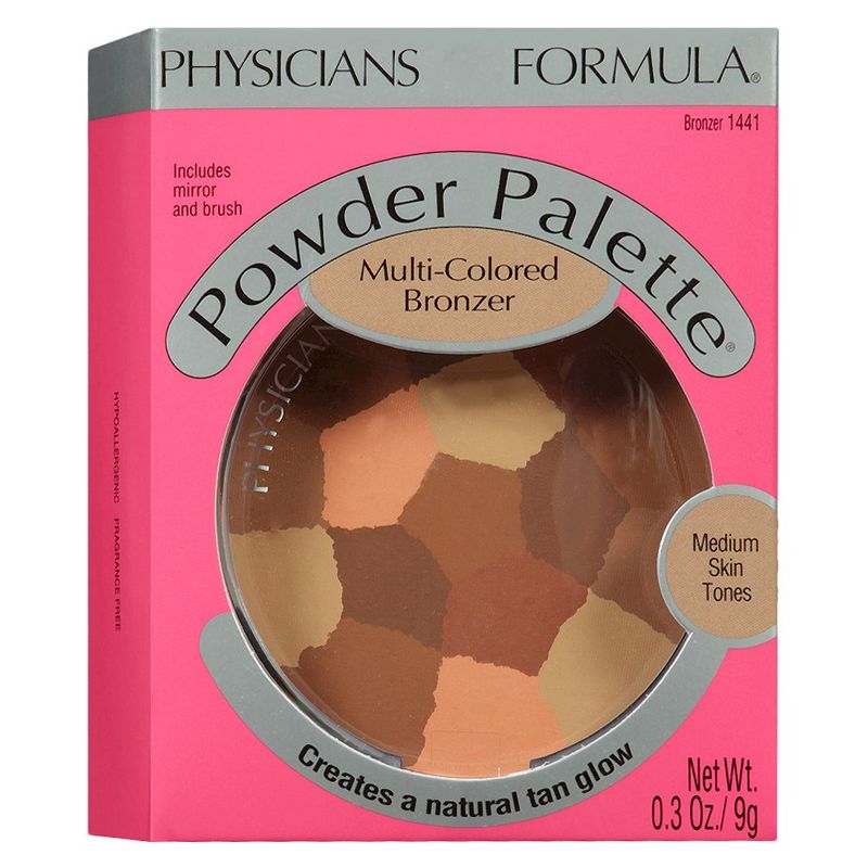 PhysiciansFormula Powder Bronzer - Multi Color - 0.3oz: Murumuru Butter Infused, Radiant Glow, Creamy Texture, Buildable Coverage, 4 of 7