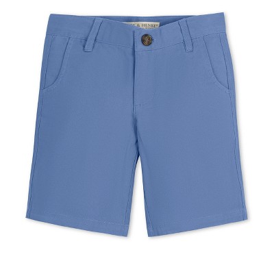 Hope & Henry Boys' Organic Cotton Stretch Chino Short, Toddler