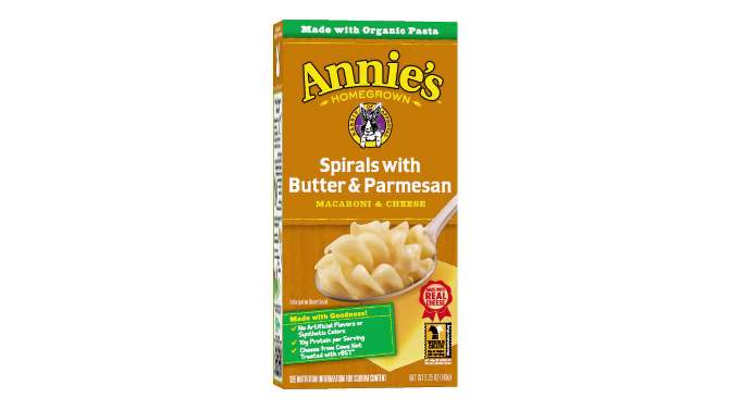 Annie&#39;s Spirals with Butter &#38; Parmesan Macaroni &#38; Cheese - 5.25oz, 2 of 10, play video