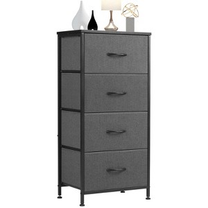 Wood Top Metal Dresser: 7 Drawers - 1 of 3