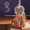 ROBOTIME 3D Puzzles, Symphony of Gorgeous Dreams Music Box Model with 199PCS, Unique Music Gift for Kids Adults, Multicolored, 8.1"*7.3"*23.5" - 3 of 4