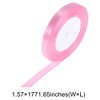 Unique Bargains Ribbons for Crafts Satin Smooth Edges Polyester 866.14"x0.39" 1 Pc - 3 of 4