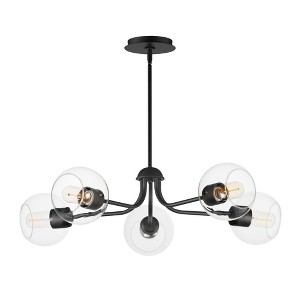 Maxim Lighting Knox 5 - Light Chandelier in  Black - 1 of 1