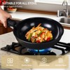 ROVSUN 23 Pcs Nonstick Pots and Pans Set, Aluminum Kitchen Cookware Set w/Detachable Handles, RV Kitchen Dishwasher Safe, PFAS PFOA & PFOS Free,Black - 4 of 4