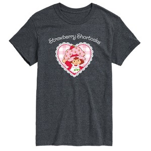 Men's - Strawberry Shortcake - Coquette Heart-Men's Short Sleeve Graphic T-Shirt Short Sleeve Graphic T-Shirt - 1 of 3