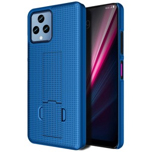 Nakedcellphone Case for T-Mobile REVVL 6X 5G (2023) / REVVL 6 5G (2022) - Slim Cover with Kickstand - 1 of 4