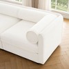 CAVINAS Modern Sectional Sofa with 2 Seats,Convertible Modular Couch with Under-Sofa Storage,Couch for Living Room,2x Corner,White - 2 of 4