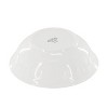 Gibson Elite Compostela 6 Piece 9 Inch Fine Ceramic Dinner Bowl Set in White - 3 of 4