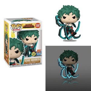 Funko POP! My Hero Academia - Deku (Black Whip) (Glow in the Dark) #1347 - Previews Exclusive (PX) - 1 of 4