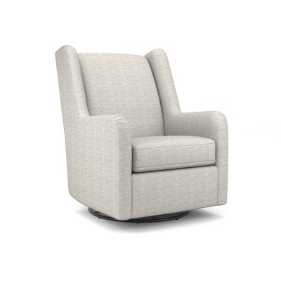 Best Chairs Inc. Brianna Swivel Glider Canvas Target