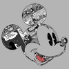 Men's Mickey & Friends Comic book Mickey Mouse Face Pull Over Hoodie - 2 of 4