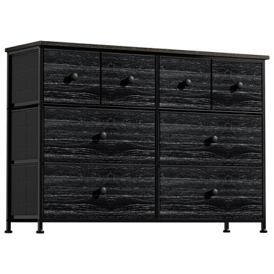 WOWLIVE 8-Drawer Dresser with Fabric Storage, Chest of Drawers for Bedroom