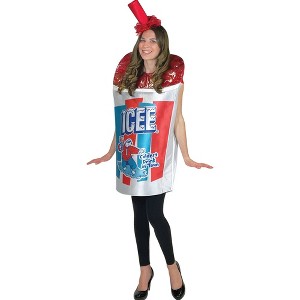 Imposta Costumes Adult ICEE Sparkle Costume Tunic Red One Size - 1 of 1