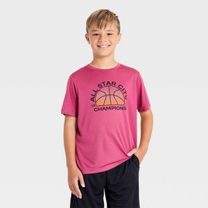 Camisetas gráficas de manga corta para niño - All In Motion™